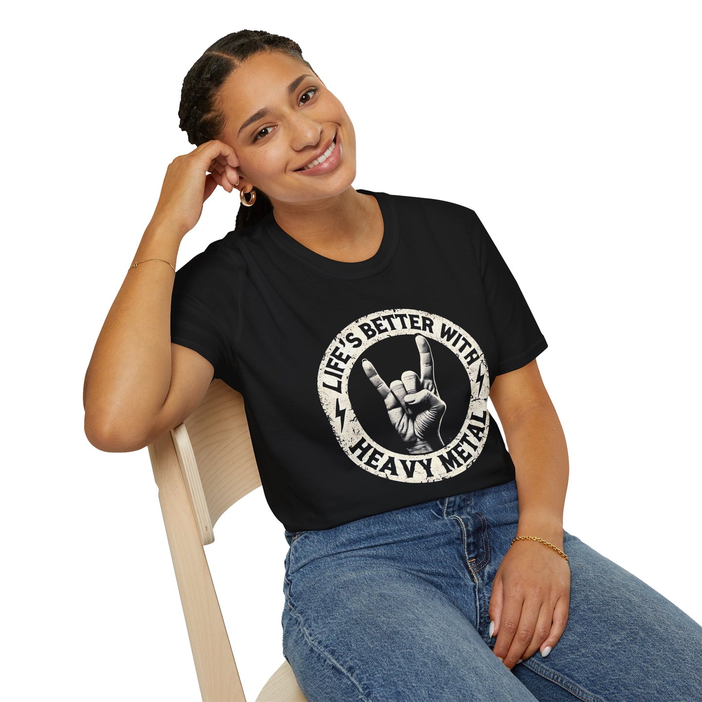 Life's Better With Heavy Metal T-Shirt