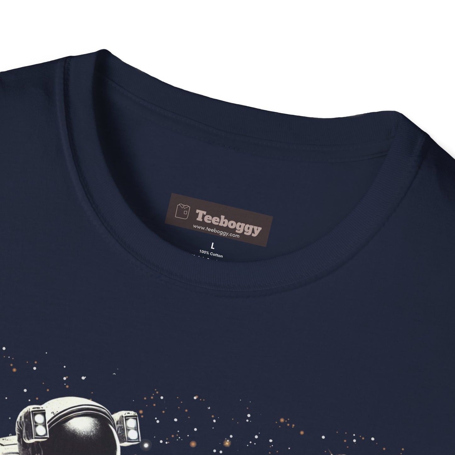 Astronaut Playing Guitar T-Shirt — "Houston, We Don't Have a Problem!"