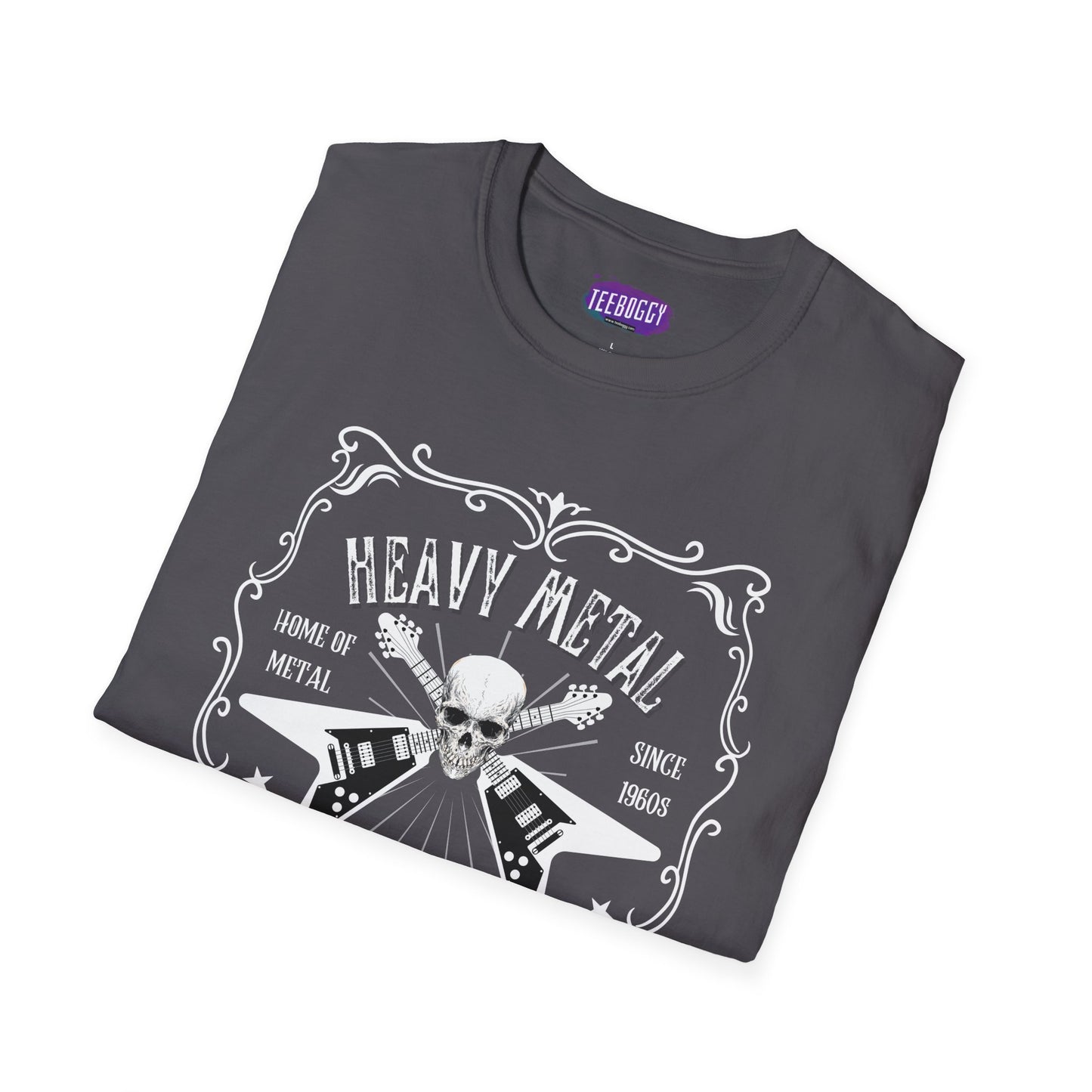 Rock Flying V Guitars Skull T-Shirt