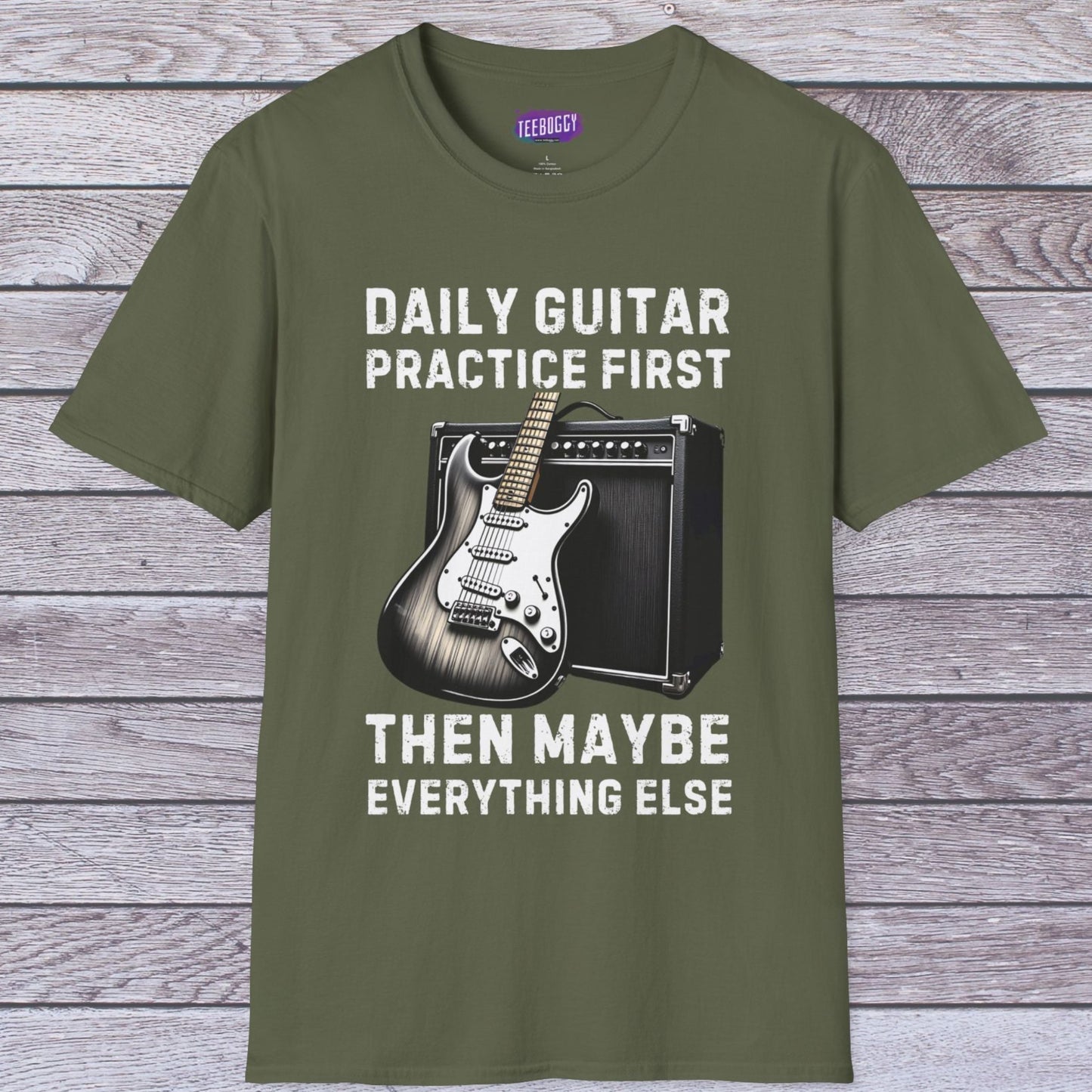 Retro Guitarist T-Shirt