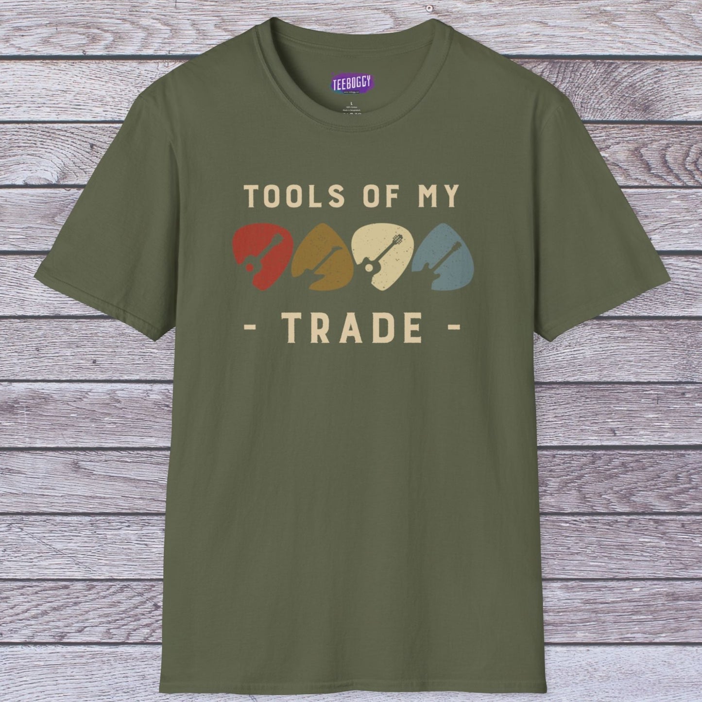 Musician Guitar Plectrum T-Shirt
