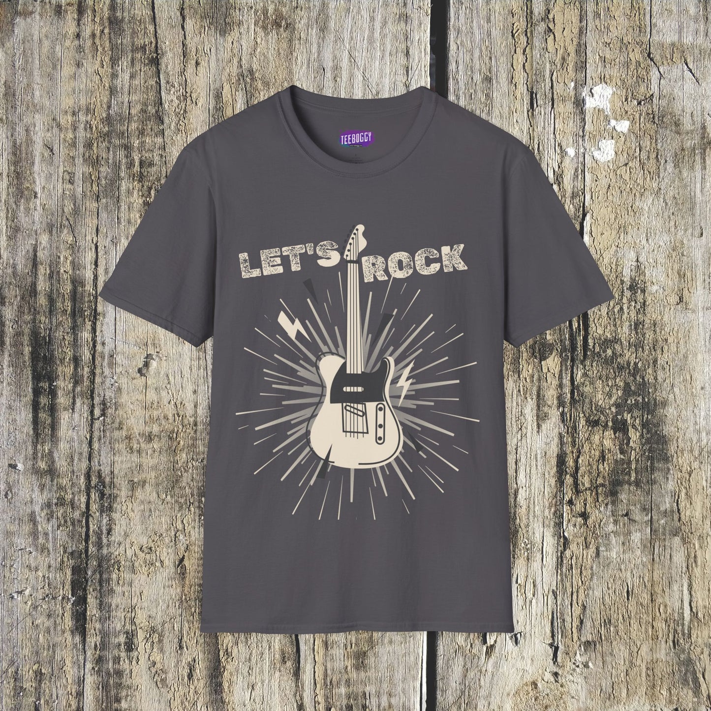 Guitarist T-Shirt - Lets Rock, Music Lover