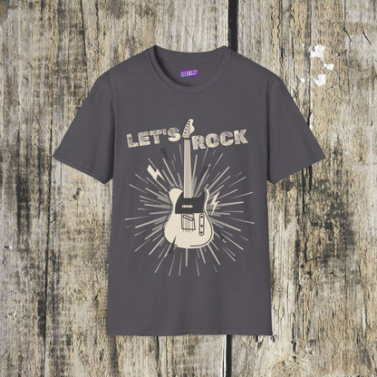 Guitarist T-Shirt - Lets Rock, Music Lover