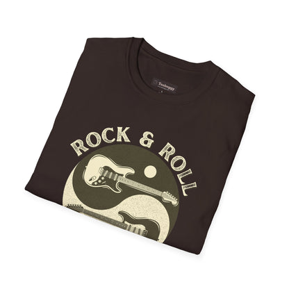 Yin Yang Guitar T-Shirt — Spiritual Balance & Harmony Music Tee