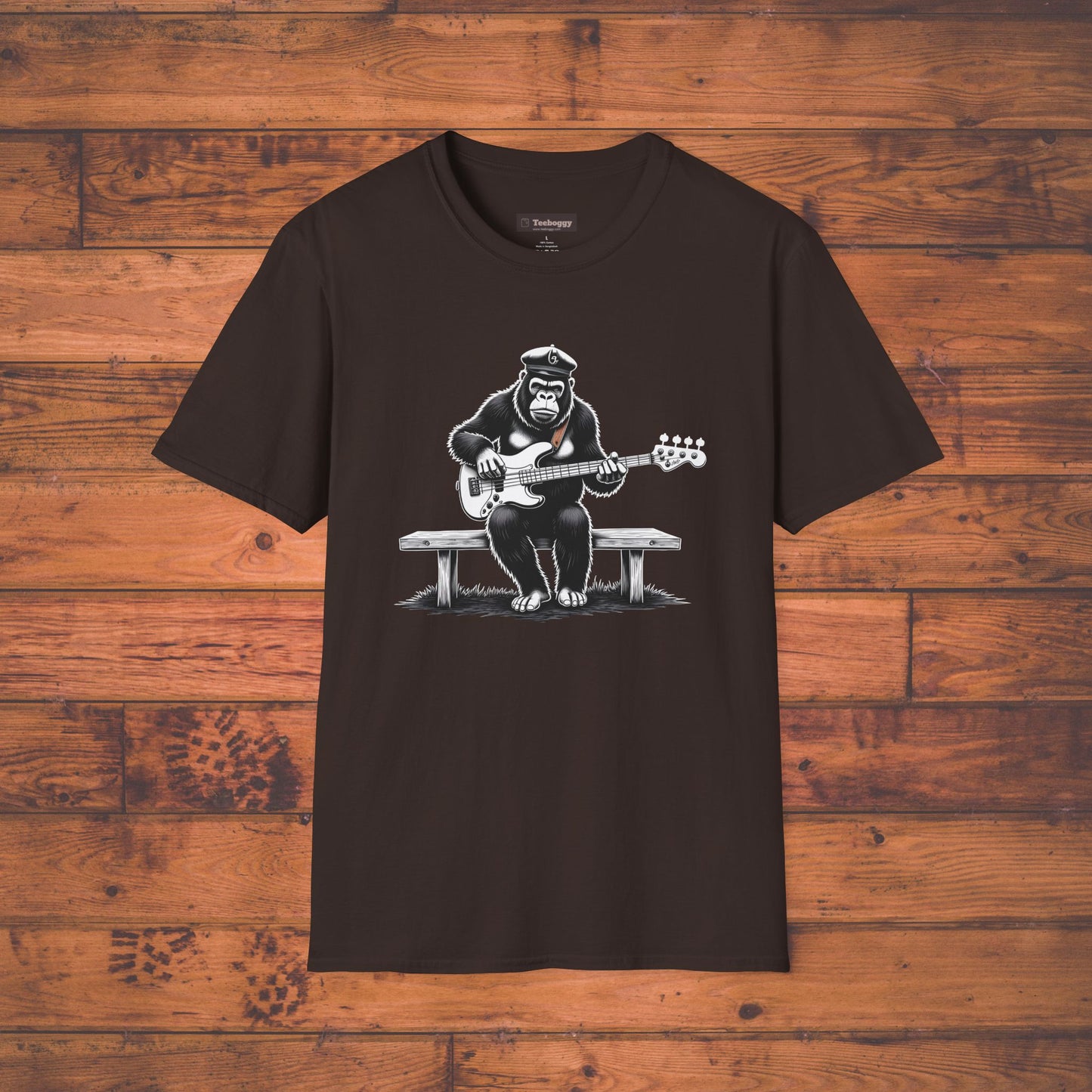 Gorilla Bass Player T-Shirt