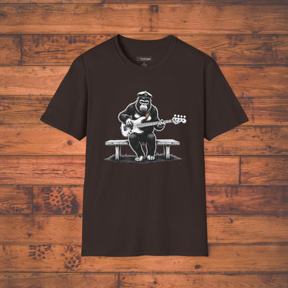 Gorilla Bass Player T-Shirt
