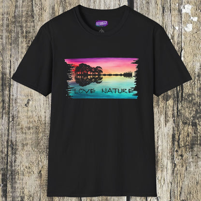 Love Nature Guitar T-Shirt