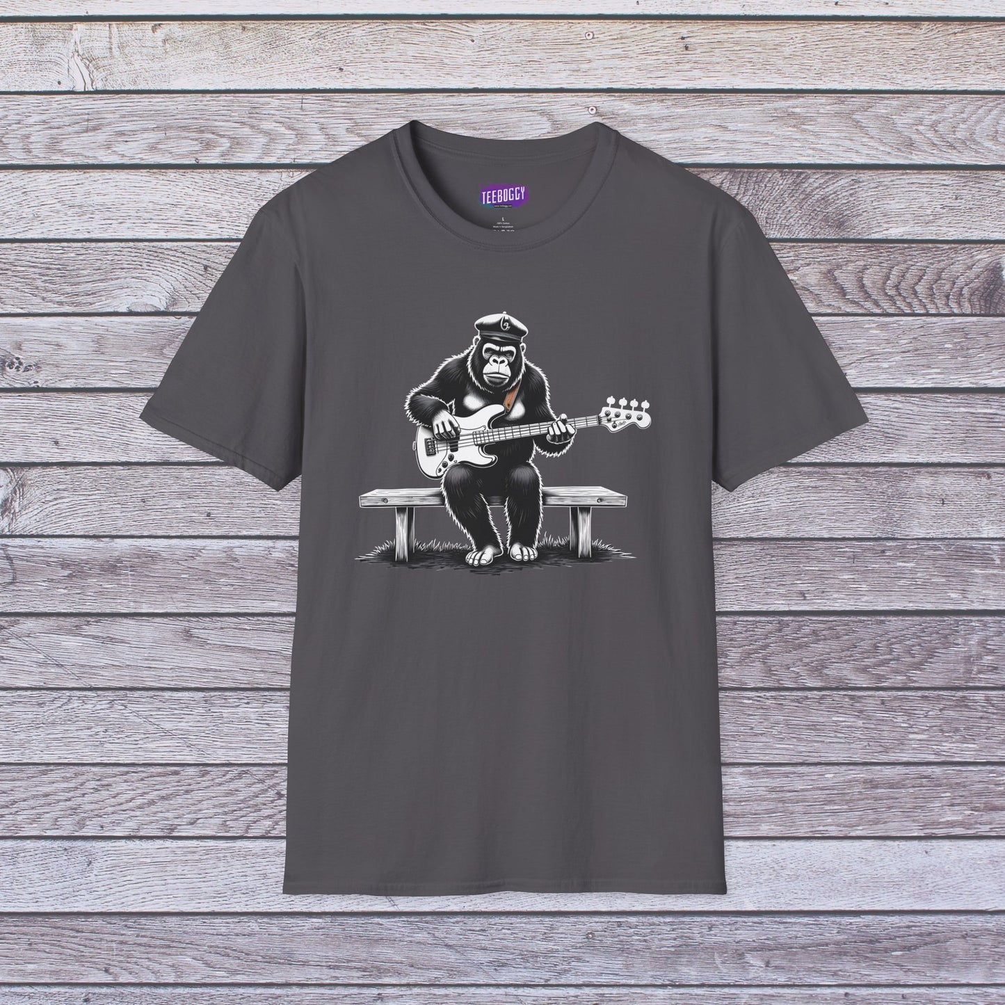 Gorilla Bass Guitar T-Shirt