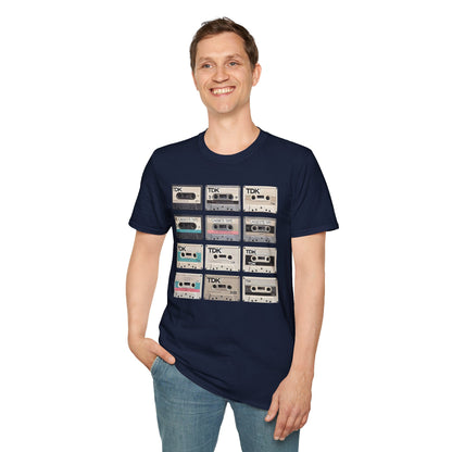 Cassette Tape T-Shirt - Retro Music Lover Nostalgia
