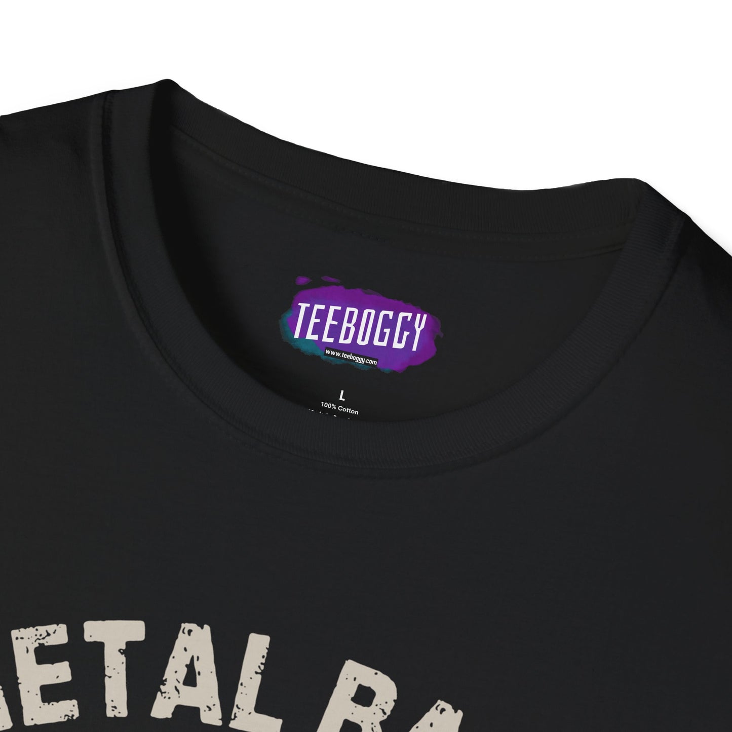 Metal Bass Skull T-Shirt — "Metal Bass, Hell Yeah!"