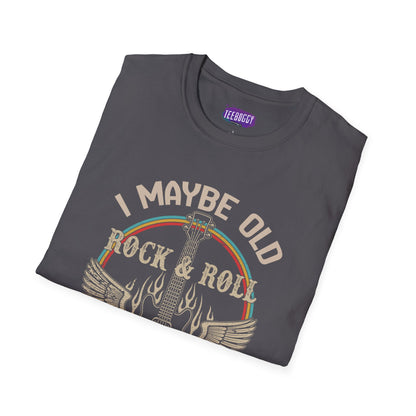 Rock Guitar Wings Unisex T-Shirt for Veteran Rockers