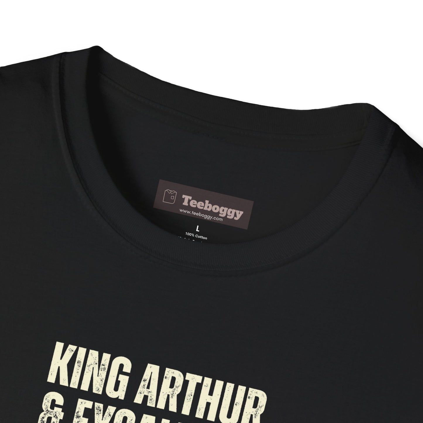 King Arthur Guitar Tee — Excalibur Rock T-Shirt