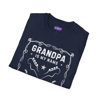 Bass Guitar Grandpa Unisex T-Shirt