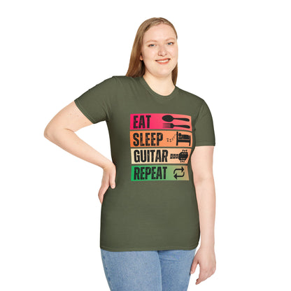 Guitarist Ideal Day Unisex T-Shirt