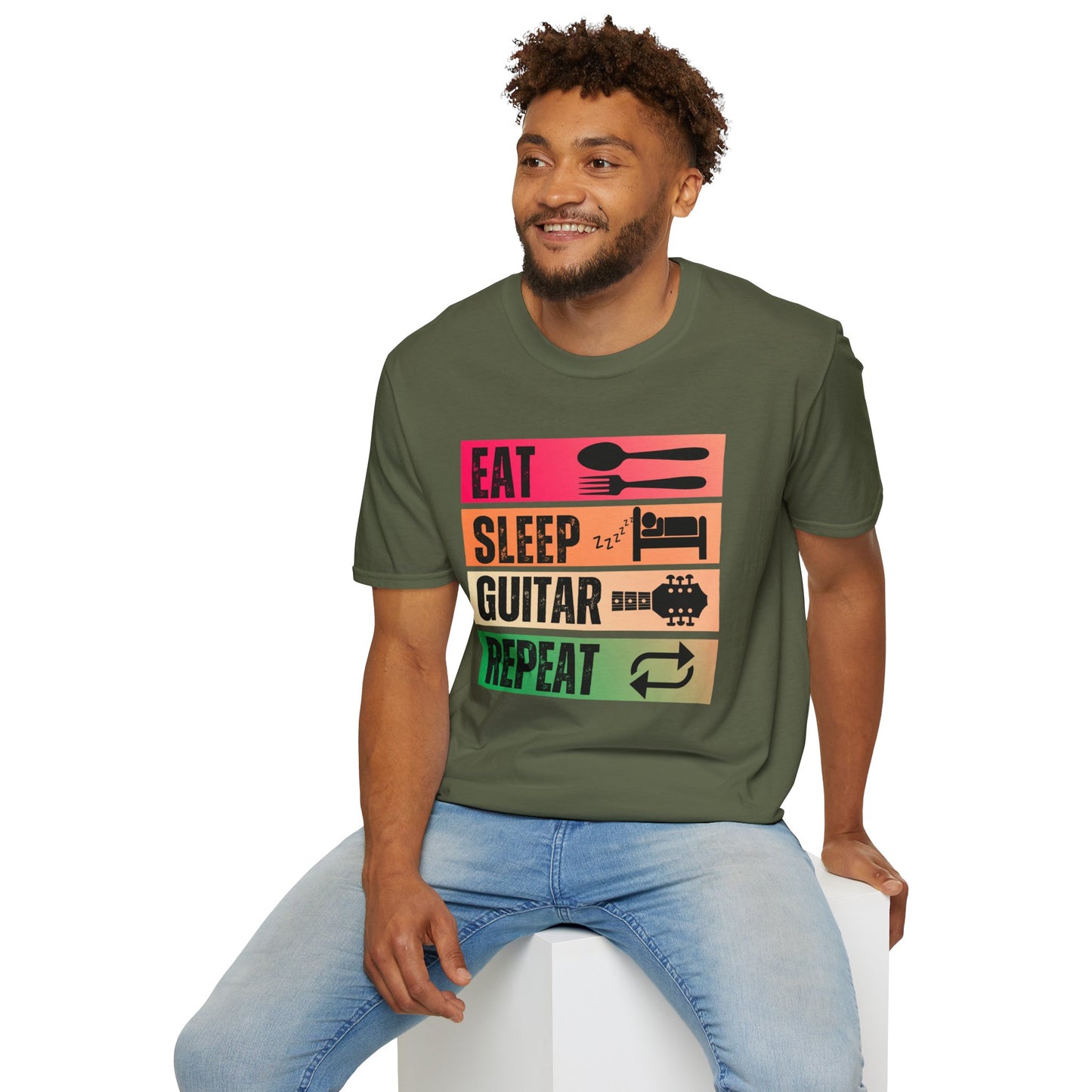 Guitarist Ideal Day Unisex T-Shirt