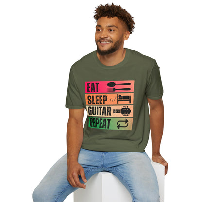 Guitarist Ideal Day Unisex T-Shirt