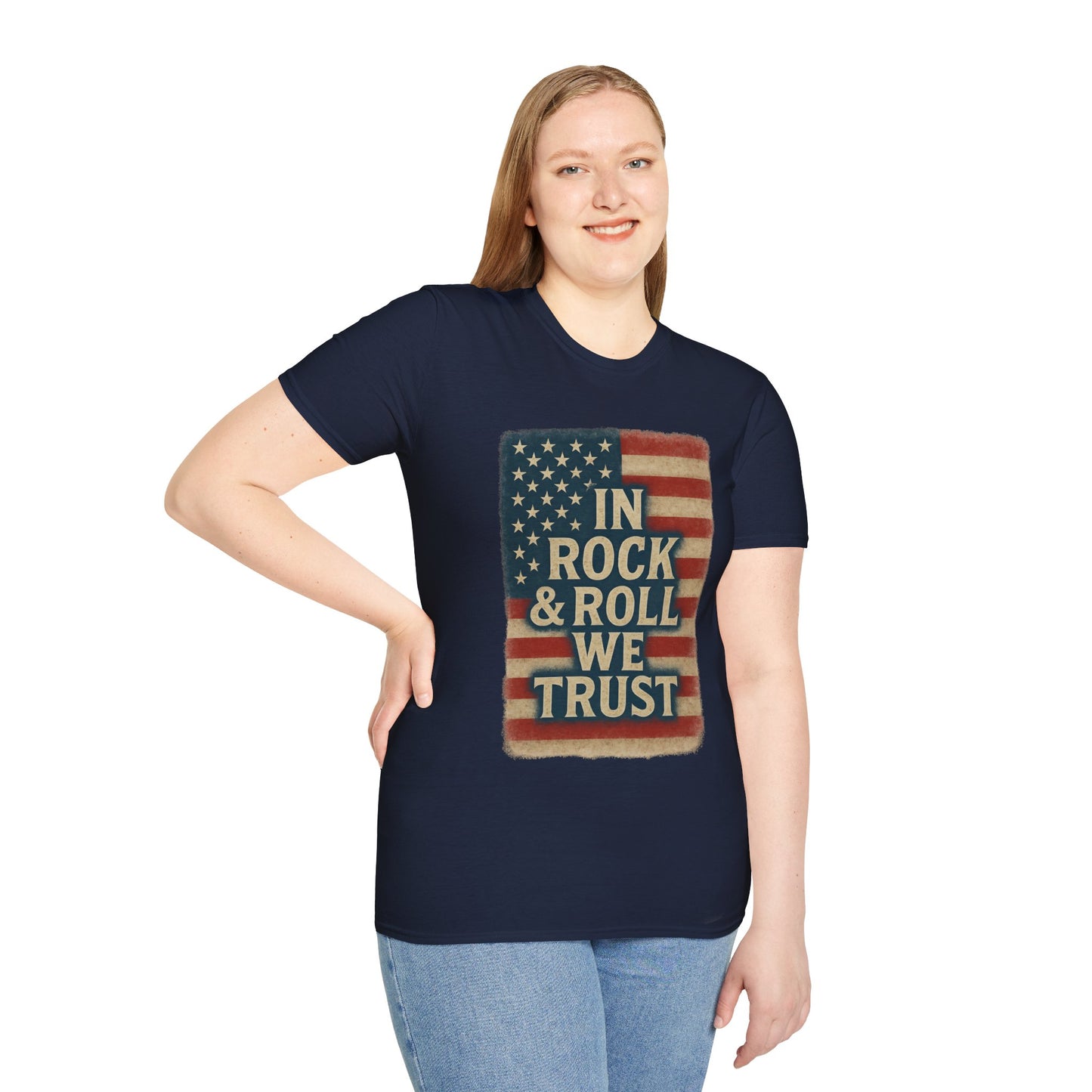 Patriotic Rock 'n' Roll Tee