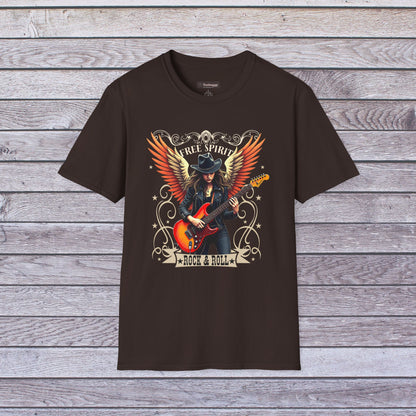 Free Spirit, Rock & Roll, T-Shirt