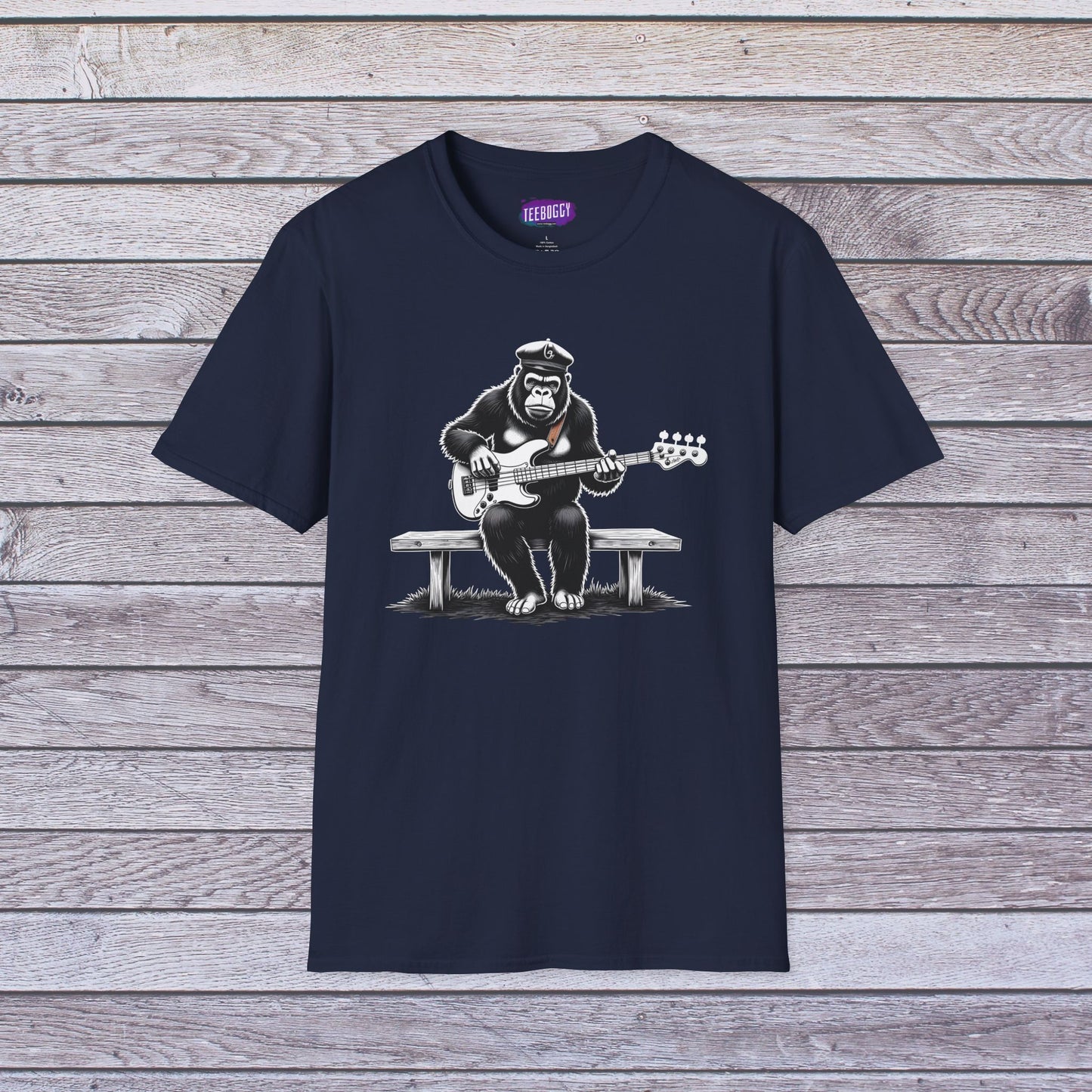 Gorilla Bass Guitar T-Shirt
