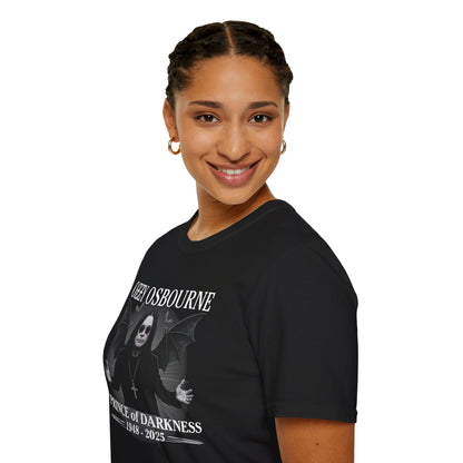 Prince of Darkness T-Shirt — Legendary Birmingham Heavy Metal Singer Tee