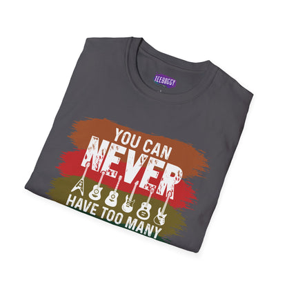 Guitar Statement T-Shirt - Grunge Colorful Slogan