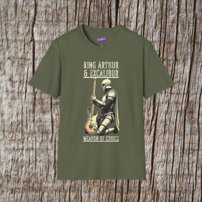 King Arthur Guitar T-Shirt