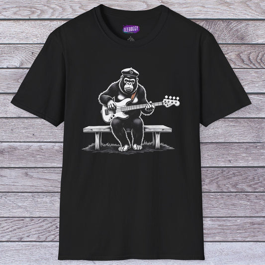 Gorilla Bass Guitar T-Shirt