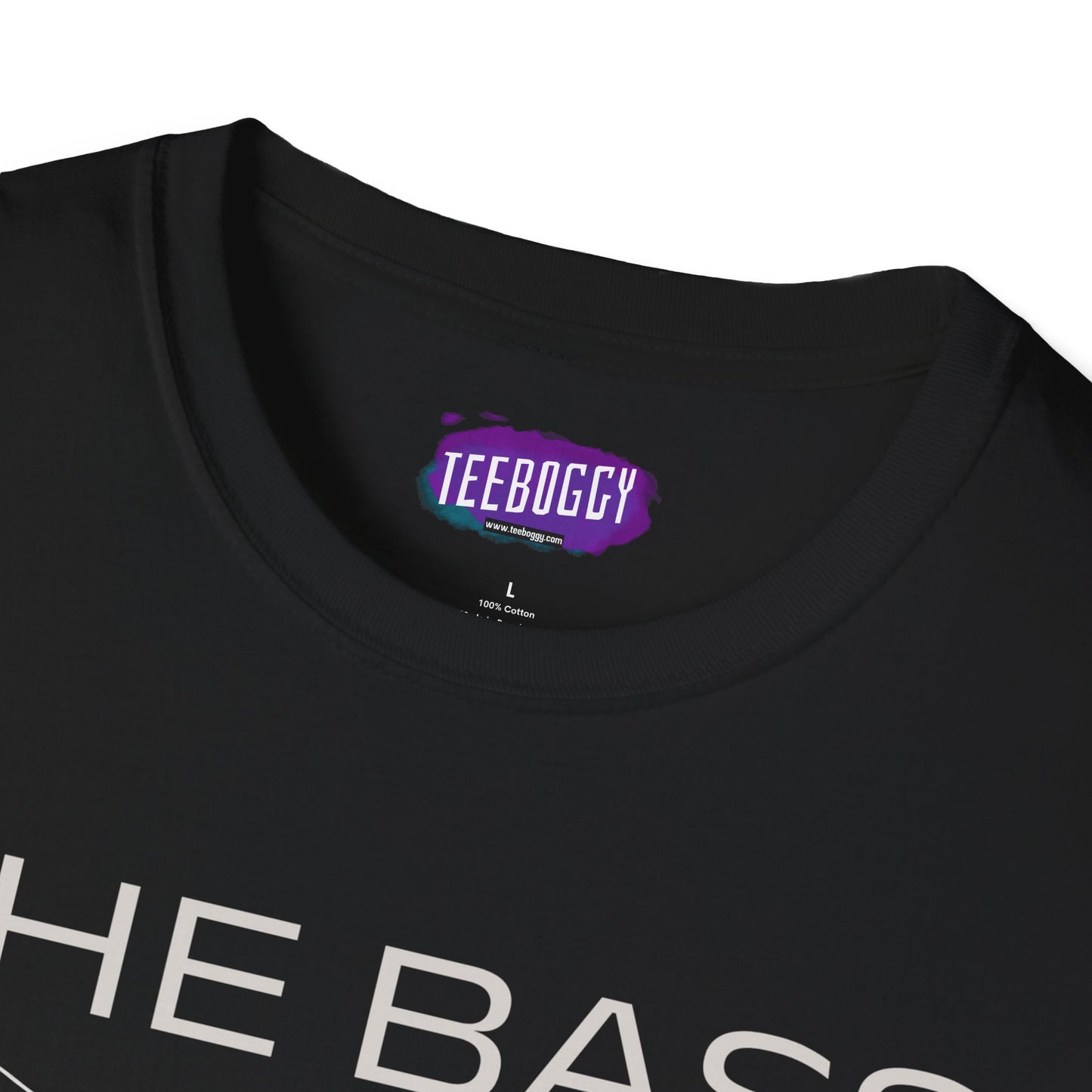 Bass Guitar T-Shirt - The Bass, Backbone of the Band Design