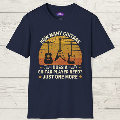 Guitarist Statement T-Shirt - Just One More Guitar