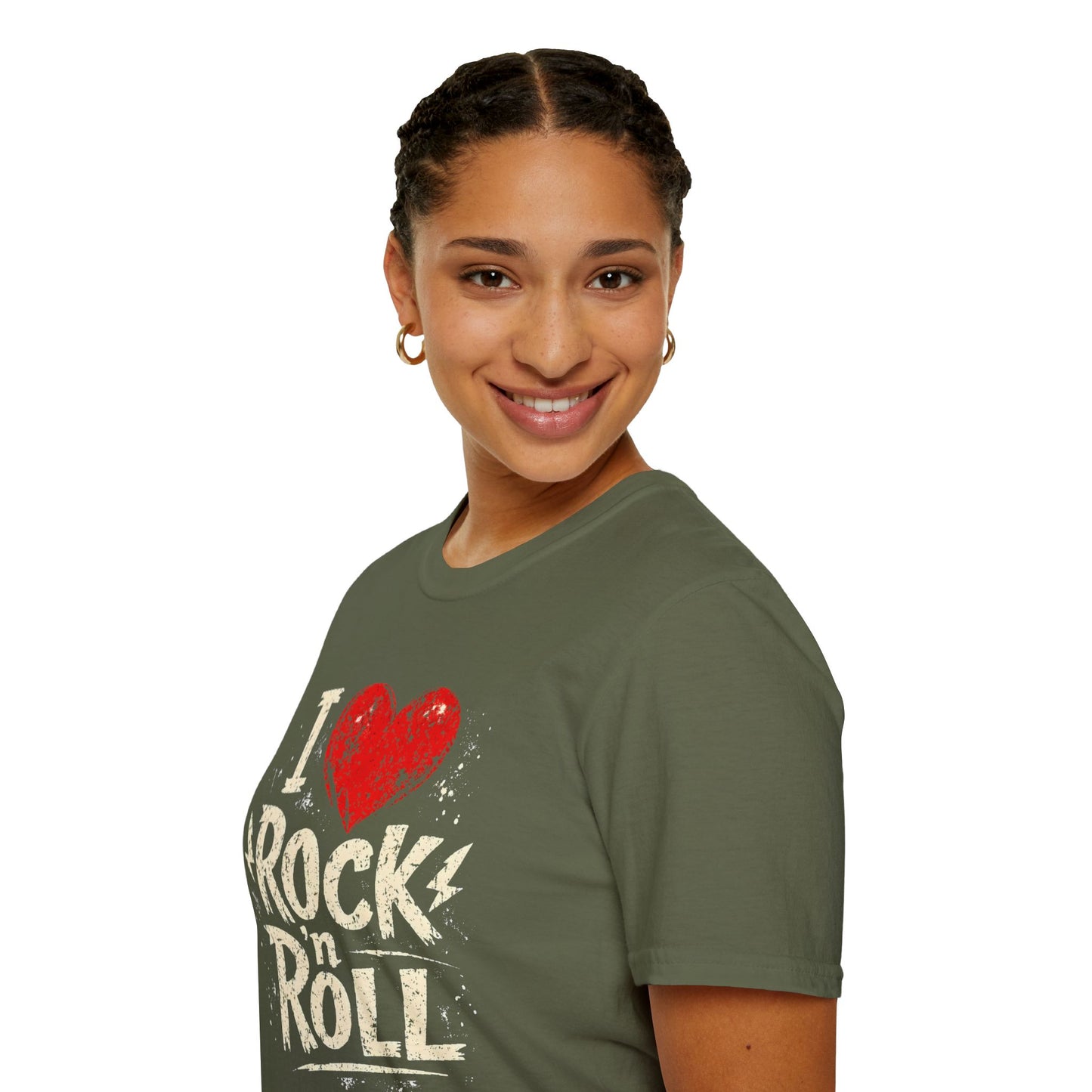 I Love Rock n Roll T-Shirt — Design for Music Lovers