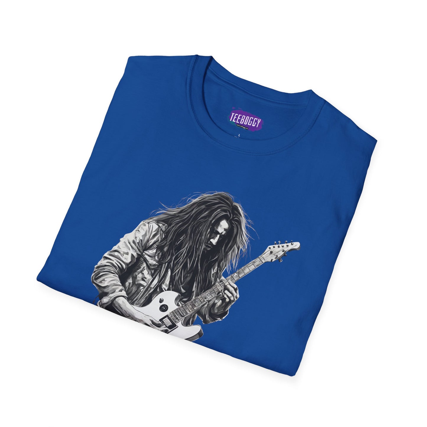 Guitarist Shredding Unisex T-Shirt - 'Go Loud or Go Home'