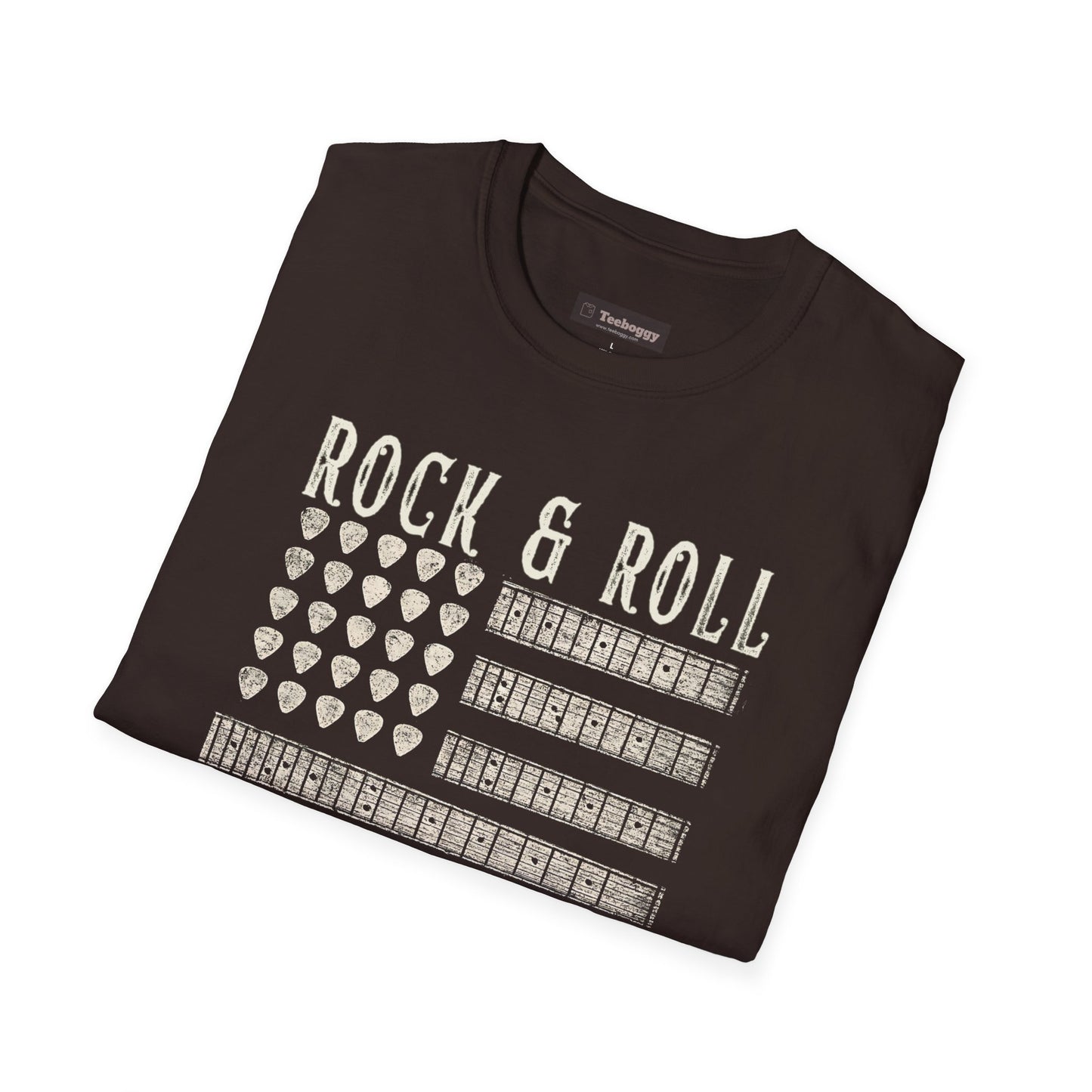 Rock & Roll USA Greatness T-Shirt — USA Flag Design