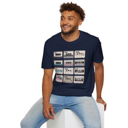 Cassette Tape T-Shirt - Retro Music Lover Nostalgia
