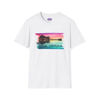 Love Nature Guitar T-Shirt