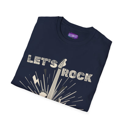Guitarist T-Shirt - Lets Rock, Music Lover