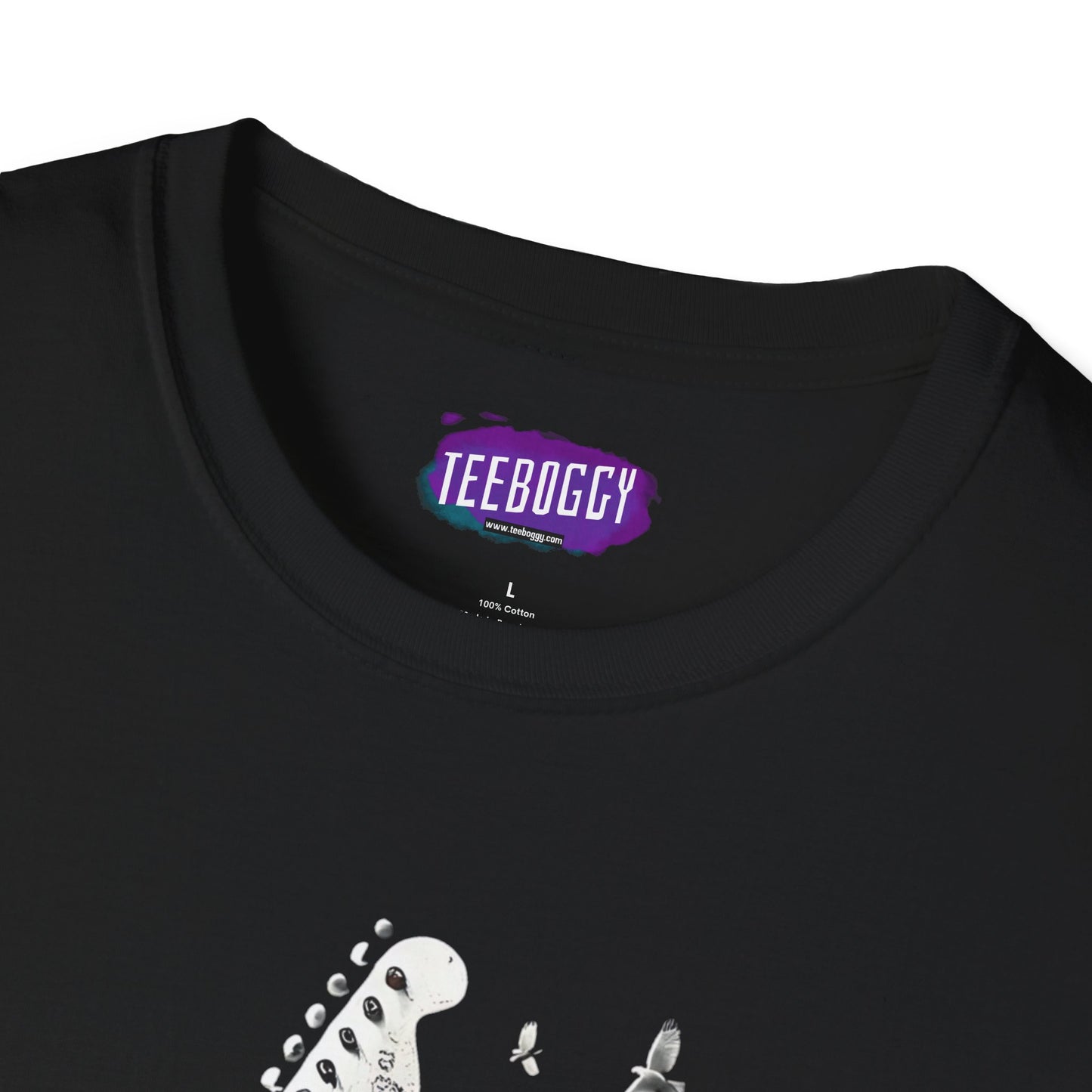 Rock Guitar Birds T-Shirt