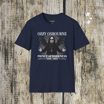 Prince of Darkness T-Shirt — Legendary Birmingham Heavy Metal Singer Tee