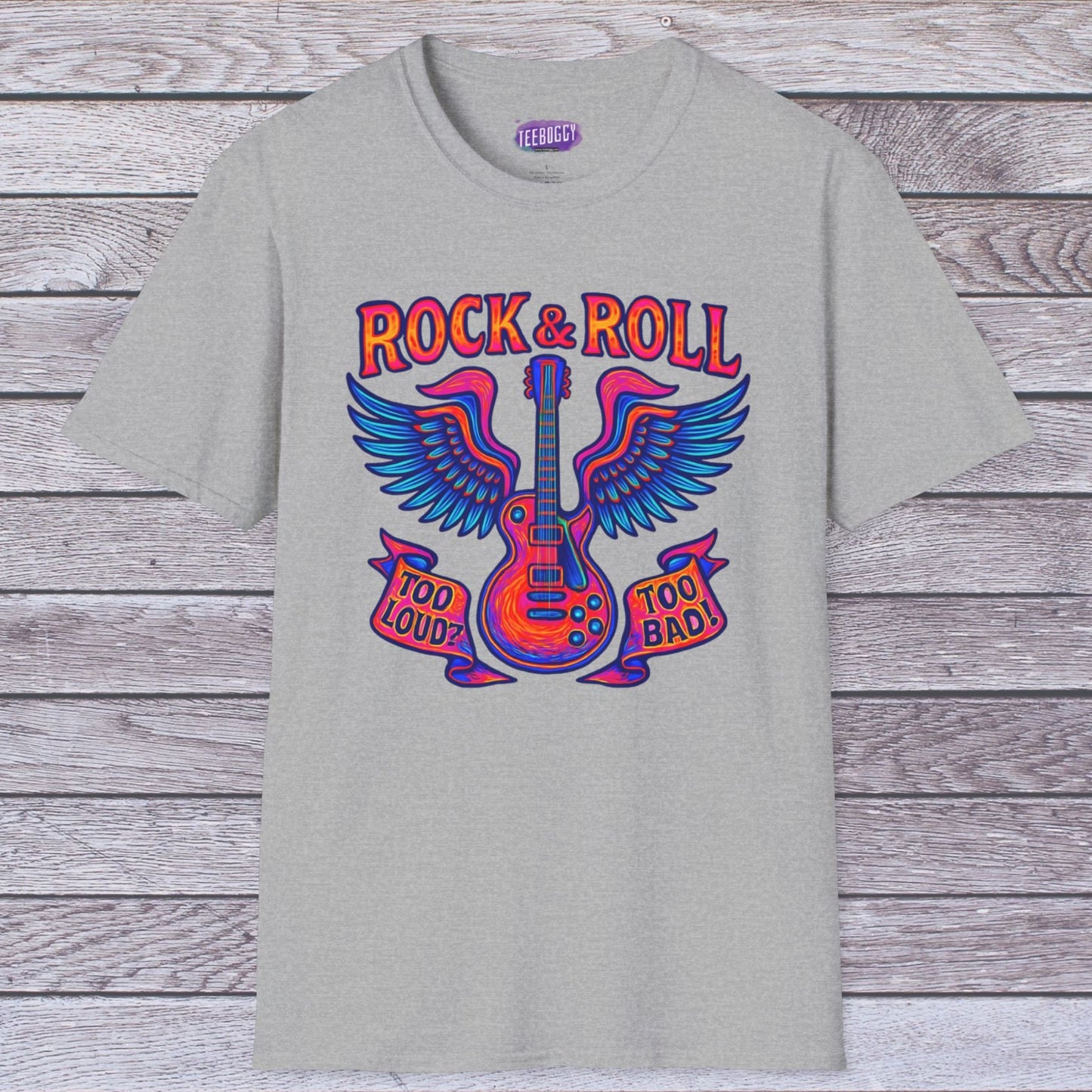 Rock & Roll Guitar T-Shirt