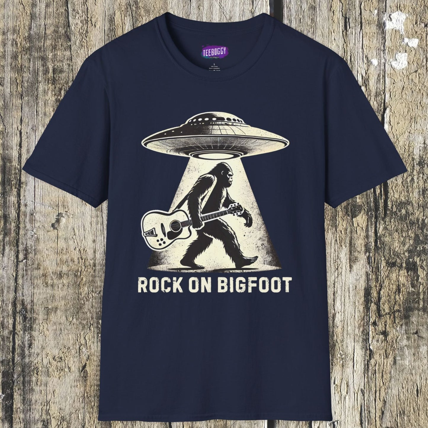 Bigfoot Rock On T-Shirt