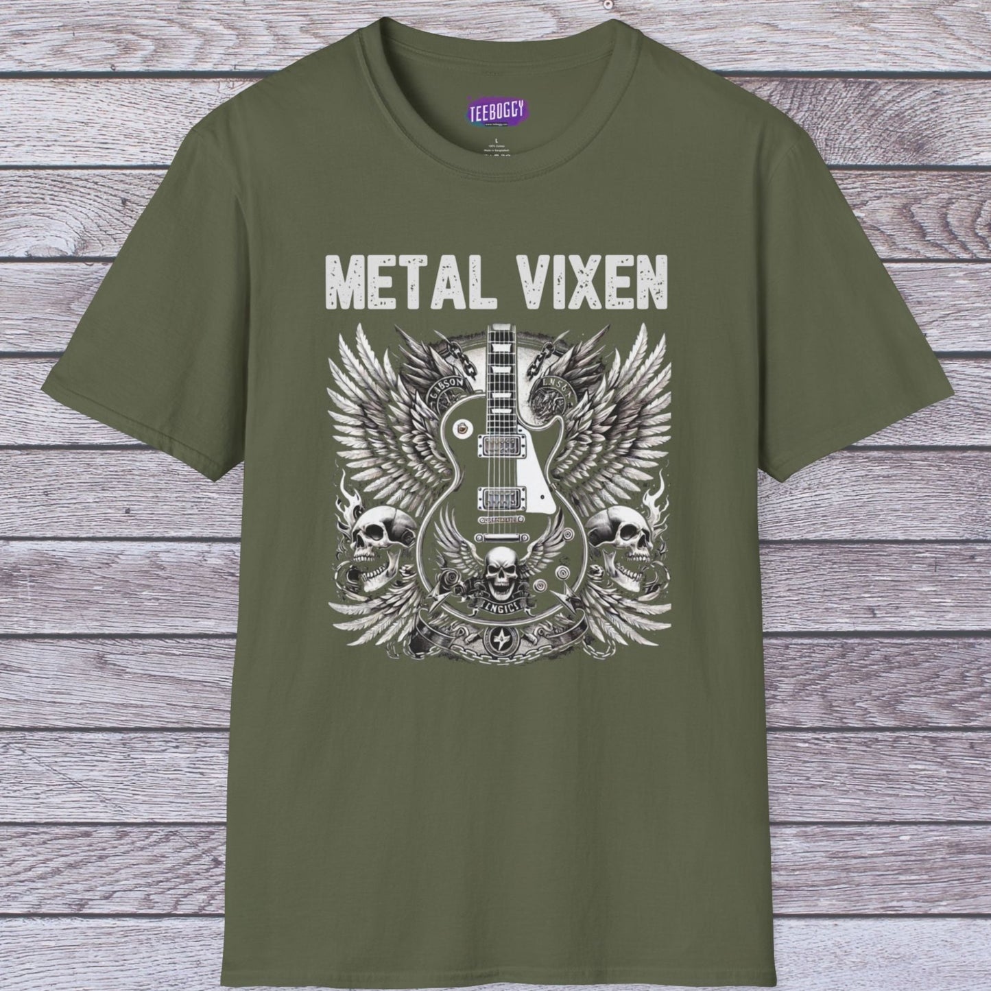 Music Lover Unisex T-Shirt for Female Rockers and Guitar Enthusiasts