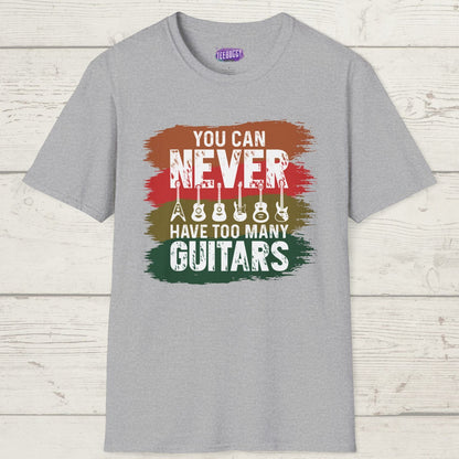 Guitar Statement T-Shirt - Grunge Colorful Slogan