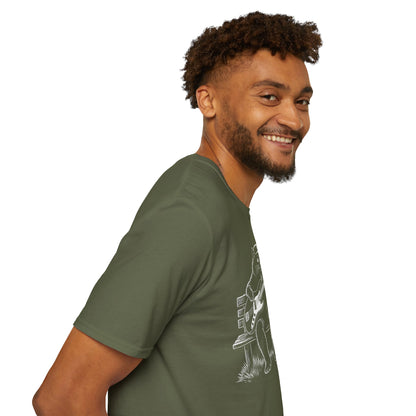 Bass Cat T‑Shirt — Cat Playing Bass Guitar for Music Lovers