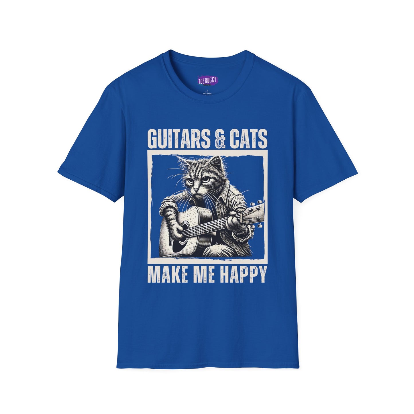 Cat Guitarist T-Shirt