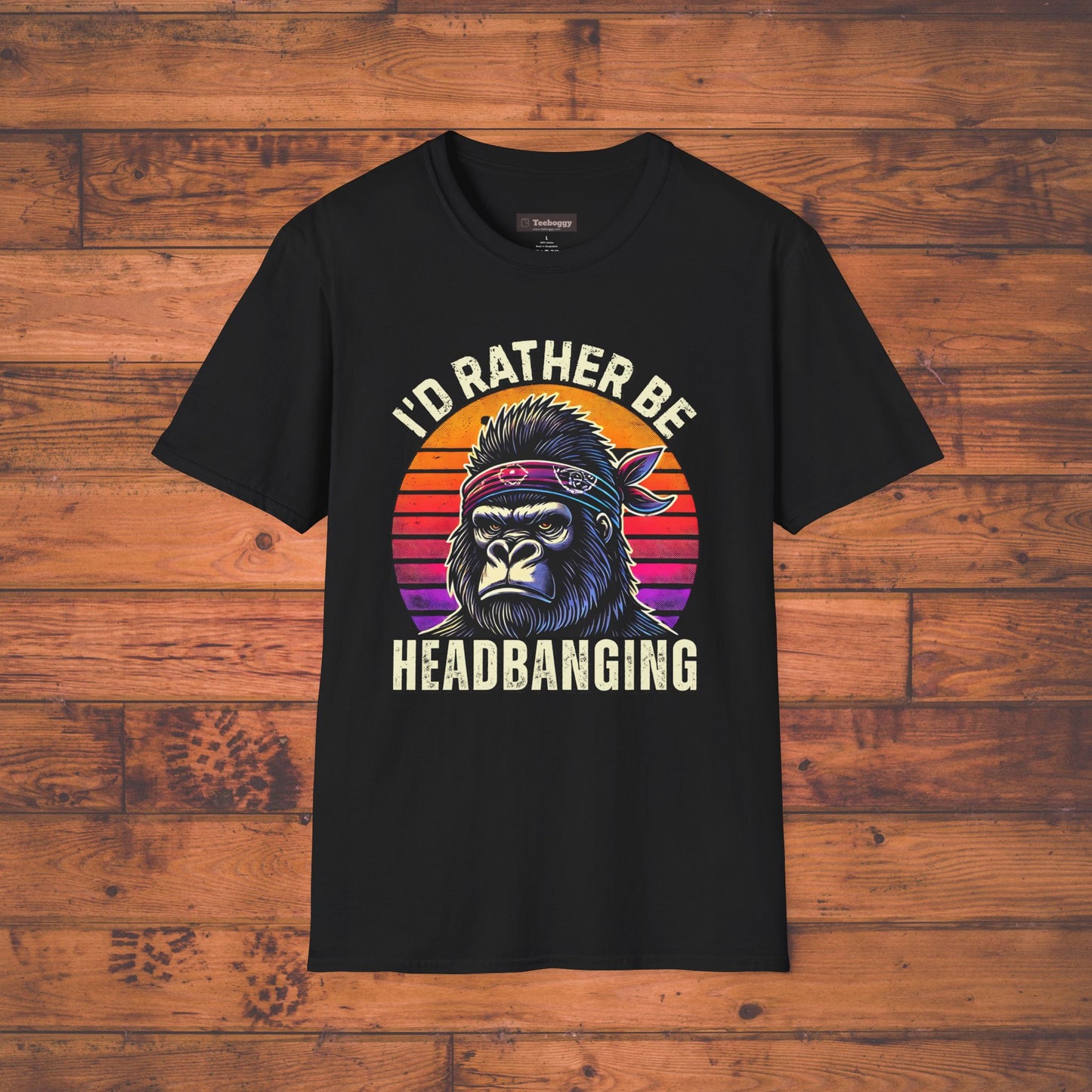I'd Rather Be Headbanging, T-Shirt