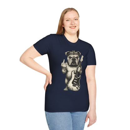 Bulldog Guitar T-Shirt