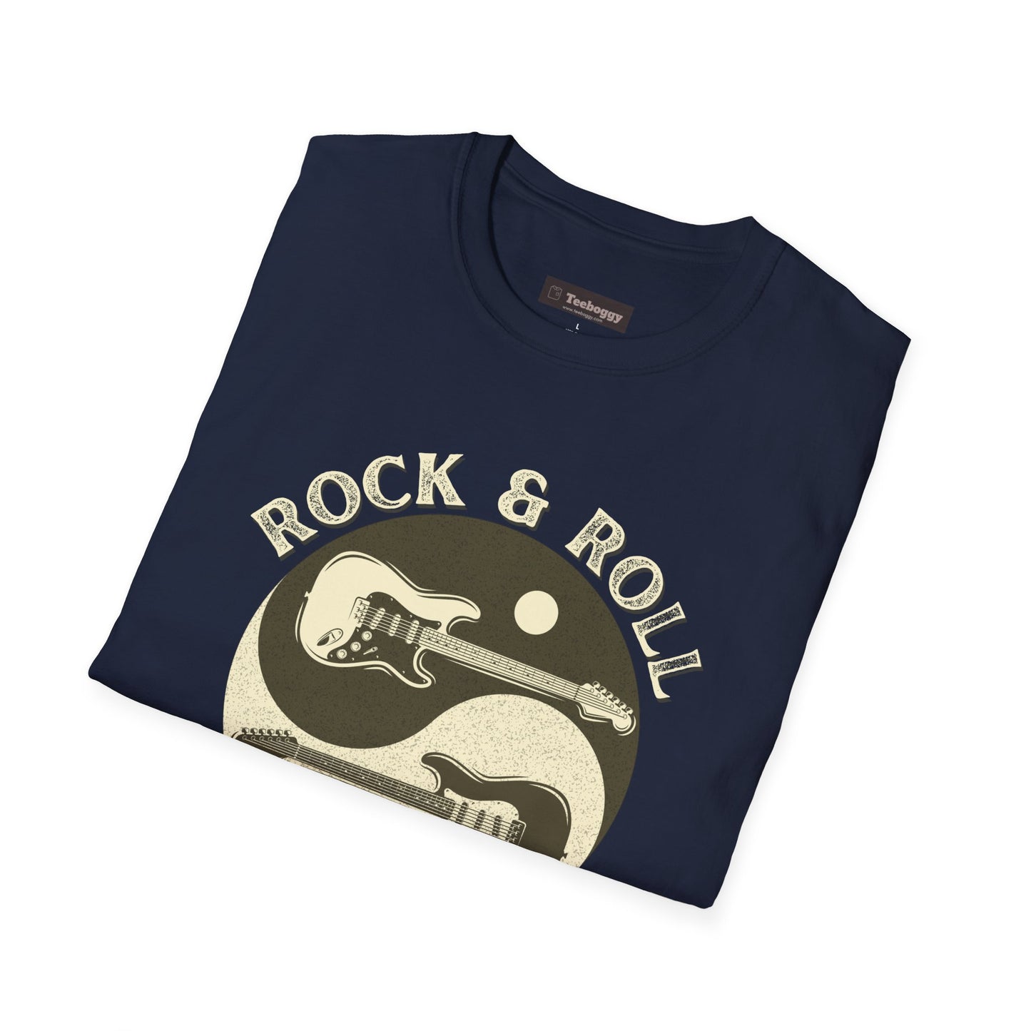 Yin Yang Guitar T-Shirt — Spiritual Balance & Harmony Music Tee