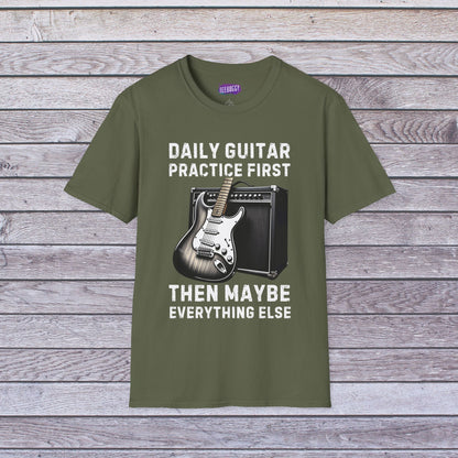 Retro Guitarist T-Shirt