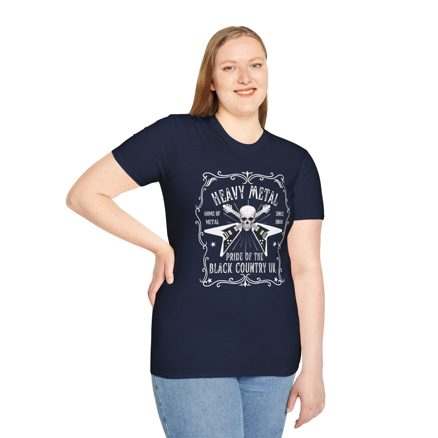 Rock Flying V Guitars Skull T-Shirt