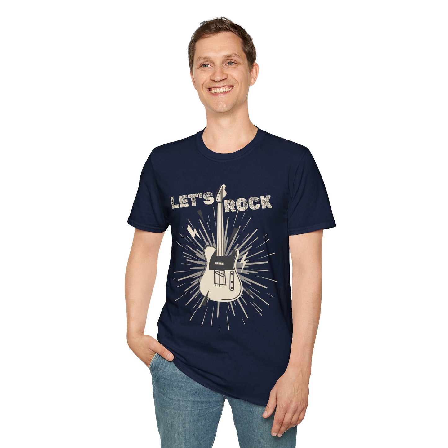 Guitarist T-Shirt Lets Rock Music Lover