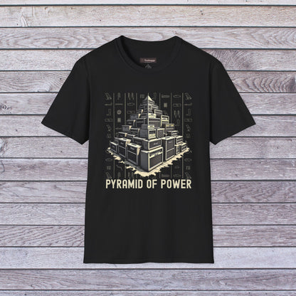 Pyramid of Power - Guitar Amp Pyramid T-Shirt
